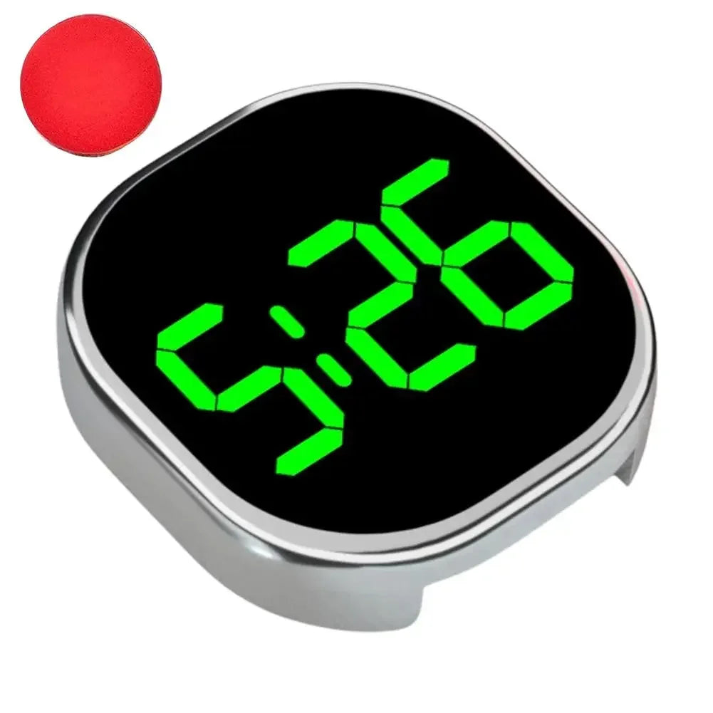 Led Car Clock Luminous Automobiles Internal Stick-on Accessories Mini Car Digital Auto Clocks Ornament P1a0