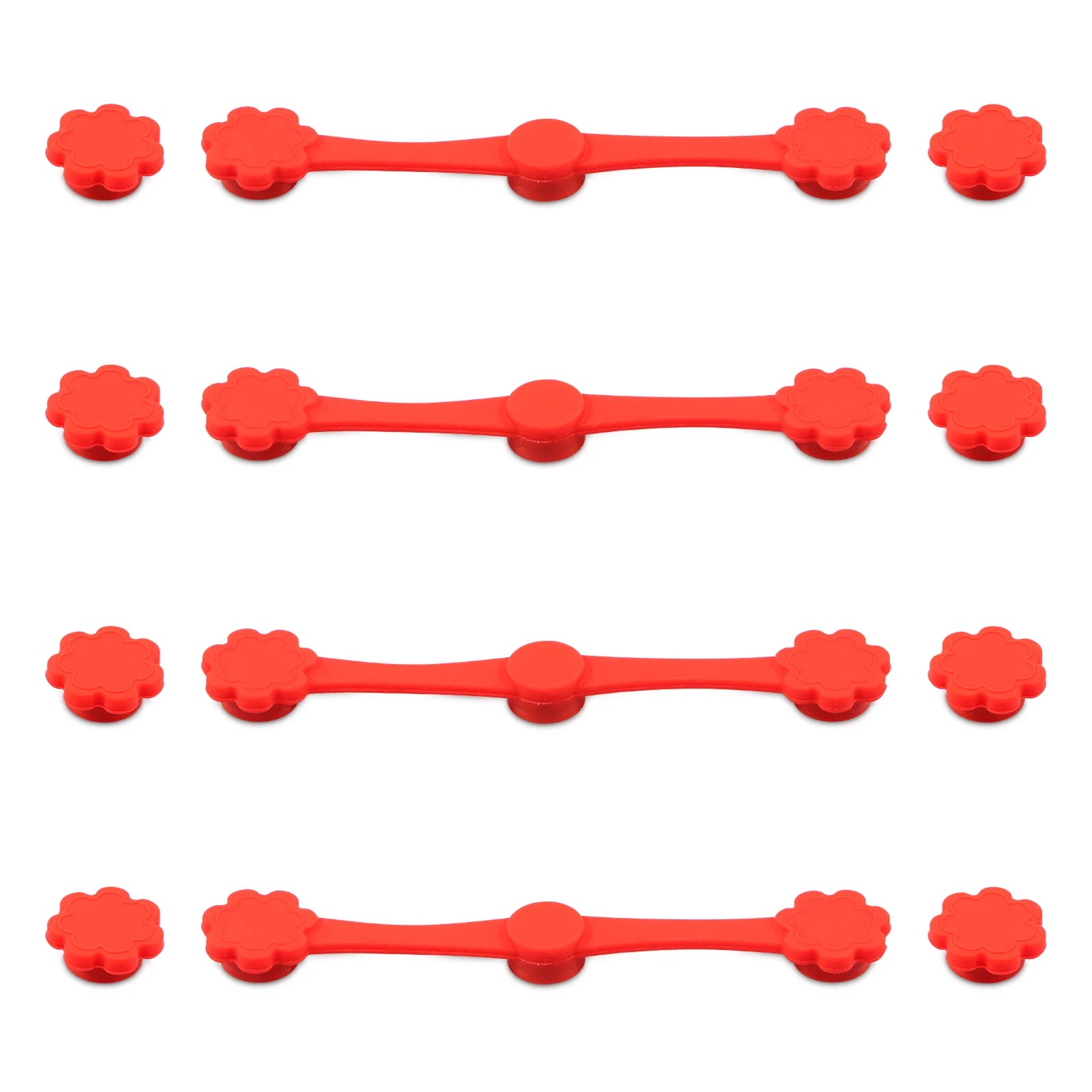 4Pcs Air Fryer Magnet Silicone Buckle Air Fryer Parchment Paper Lock Liners Prevent Paper to Burn Air Fryer Baking Accessories