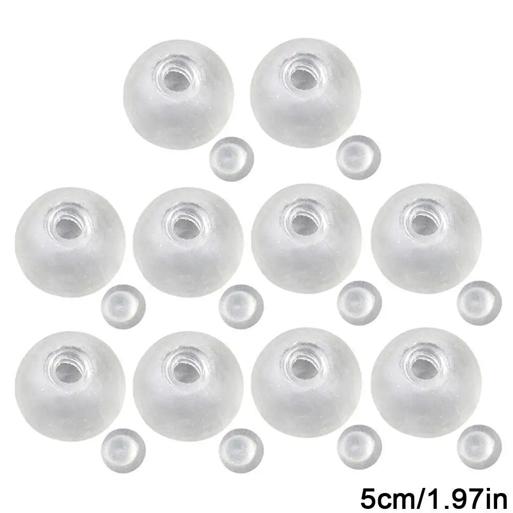 Stress Relief Toys 10pcs Diy Stress Ball Making Kit Tpr Skins Fillers for Personalized Squeeze Anxiety Relief