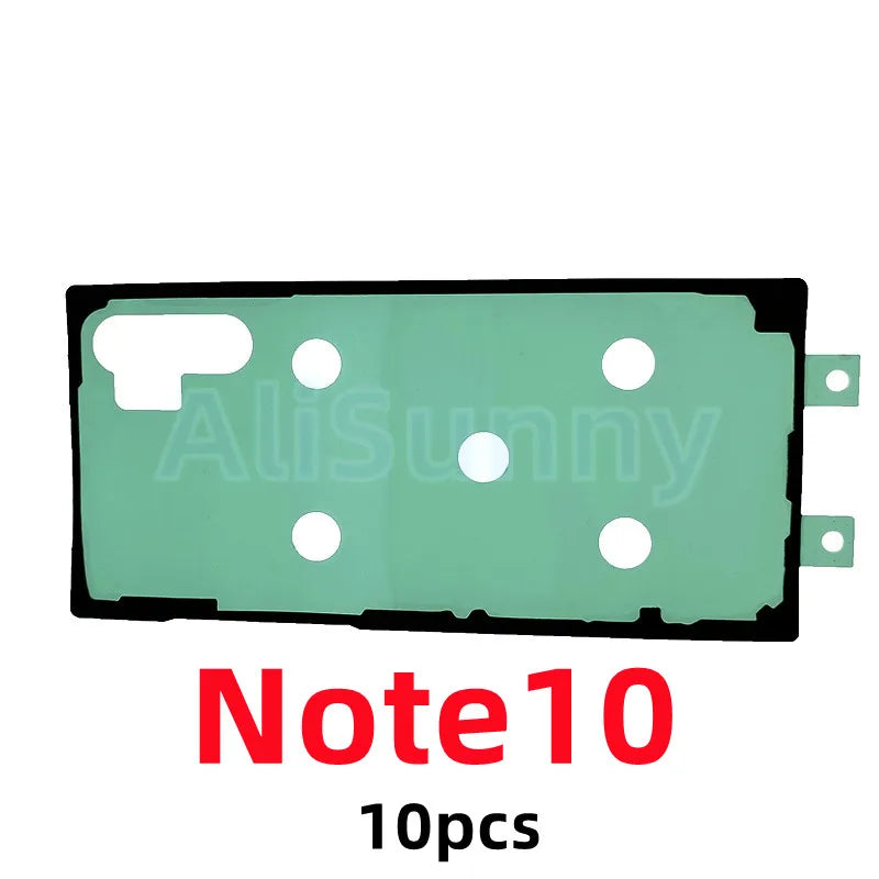 10pcs Back Housing Cover Sticker for SamSung Galaxy Note 5 7 8 9 10 20 Note20U Battery Door Adhesive Glue Dual Tape