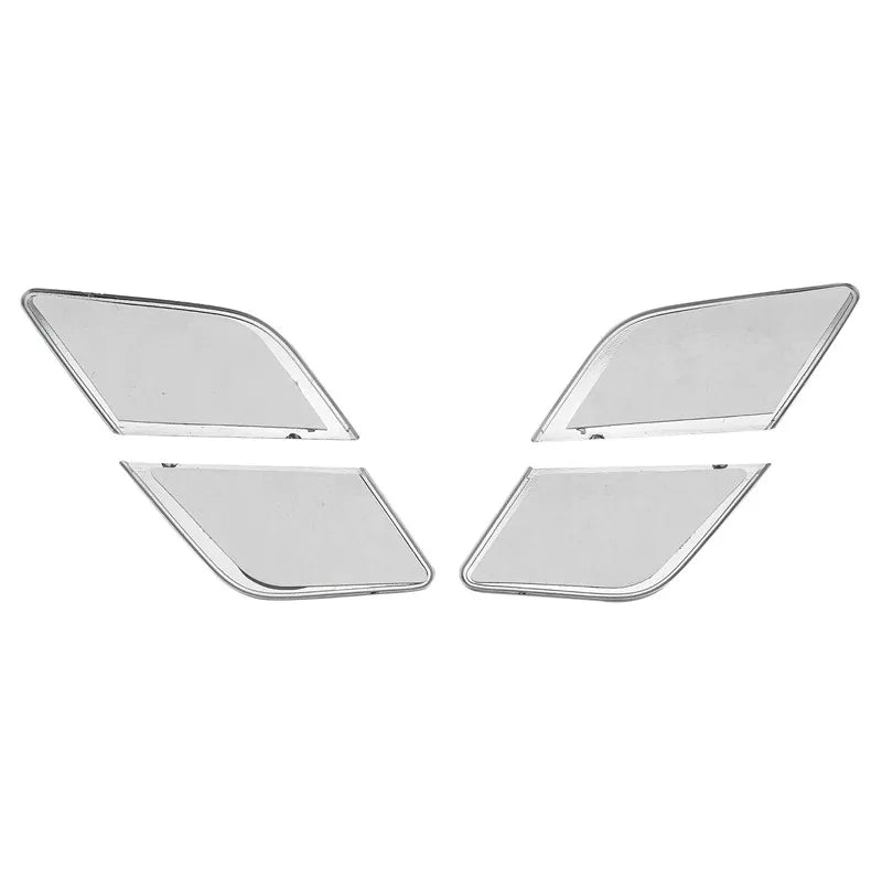 ABS Car Door Lock Unlock Buttons Cover Stickers Fit For Mercedes Benz C E Class GLC W205 W213 X253 Vito W447 Auto Accessories