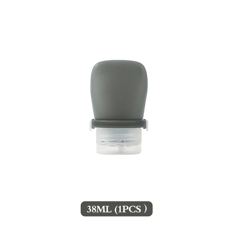 30/60/90ml Silicone Travel Bottles Leak Proof Squeezable Refillable Containers Cosmetic Tube For Lotion Soap Liquids Bottling