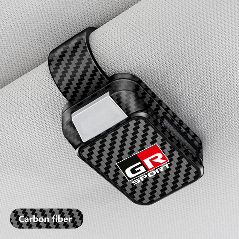 For Toyota GR Rav4 Yaris Camry Land Corolla CHR Hilux Cruiser Tacoma Car Sun Visor Glasses Clips Eyeglasses Holder Auto Interior