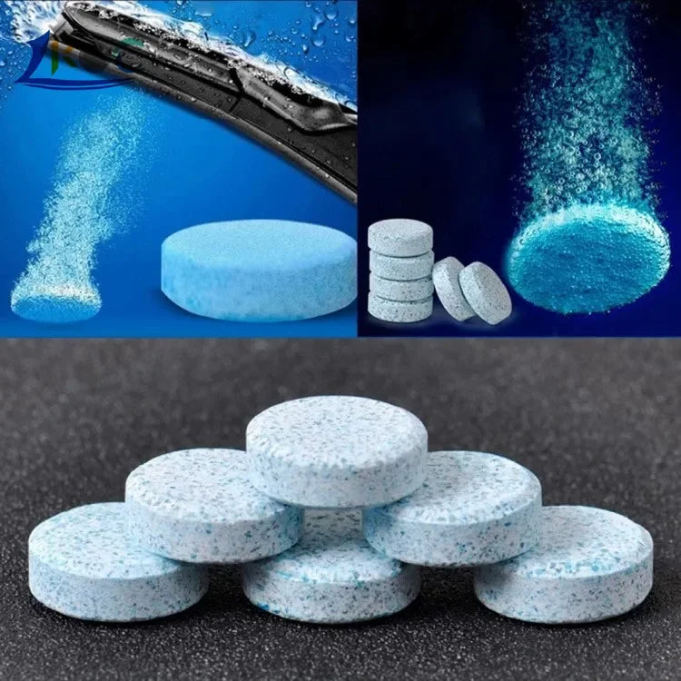 lots Car Windscreen Cleaner General Purpose Solid Wash Super Concentrate Antifreeze Degreasing Film Foamer Car Accessories