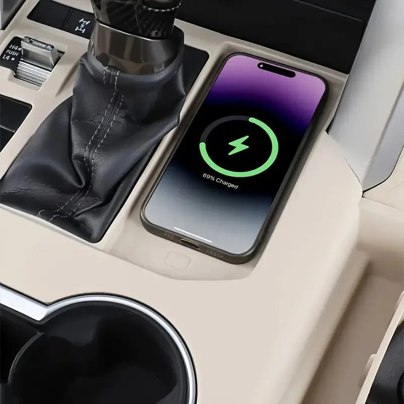 [Left Hand Drive] Car Silicone Central Console Storage Box Protection for Toyota Land Cruiser 300 LC300 Series 2022-2024