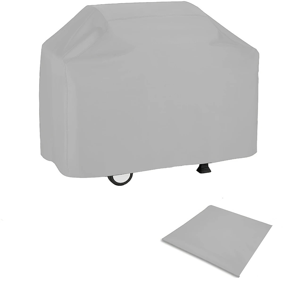 Large Grill Cover, Heat Resistant Black, Heavy Duty Grill Cover for Gas Grill, BBQ Accessories