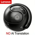 Lenovo T2 Earphones Wireless Bluetooth AI Earphones Realtime Language Translation 144 Languages Ear Hanging Headphone Translator