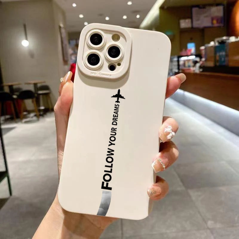 Travel-nspired Airplane Route Design Case For Xiaomi Mi 11 Lite 5G 14 13T 13 12T 12X 12 11 Poco F6 F5 X6 X5 X3 M6 Pro Soft Cover