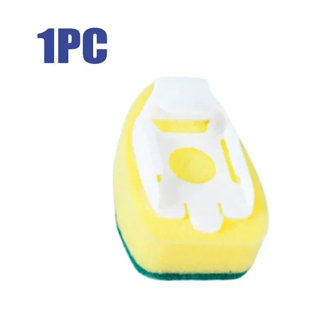 Sponge soap dispenses dishwashing scrub Dishwashing sponge replacement head kitchen sink washing tool
