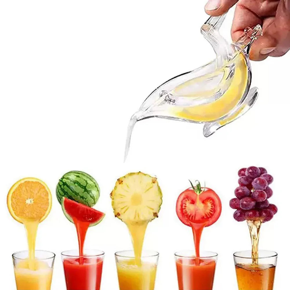 6PCS/3PCS/1PC bird shaped manual lemon juicer, suitable for manual juicers of various fruits