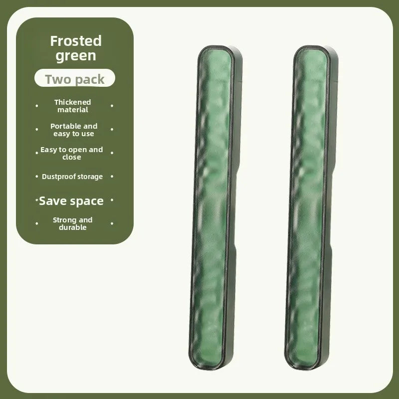Toothbrush storage box, household carry-on water ripple travel compact portable toothpaste toothbrushes dust storage box