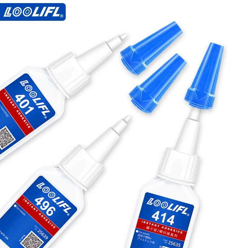 401 Instant Super Glue Strong Fast Dry Universal High Strength Adhesive for Resin Ceramic Metal Glass Plastic Wood Powerful
