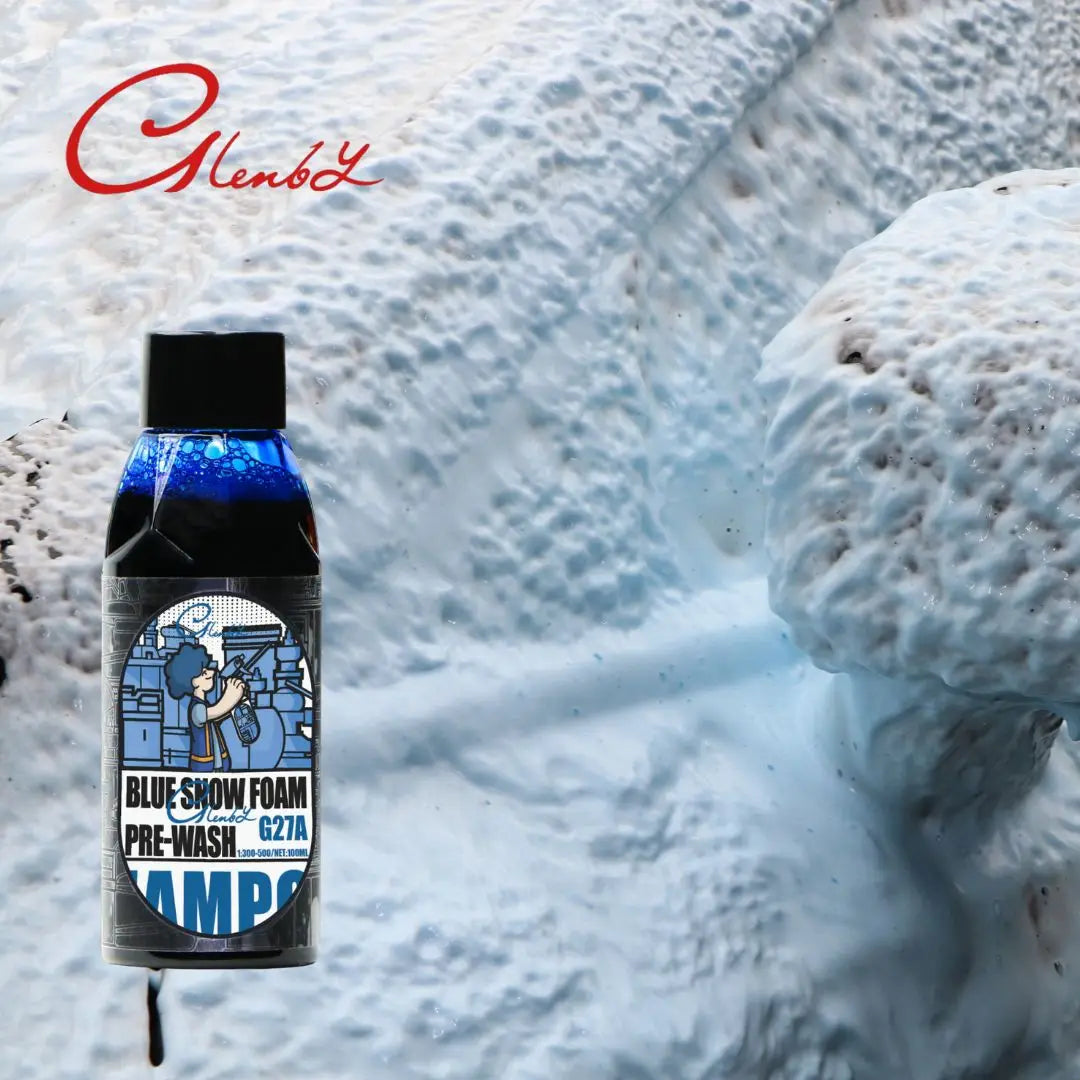 Car Wash Color Foam High Foaming Shampoo Blue Foaming Car Wash Soap Auto Wash Shampoo Works with Foam Cannons,Foam Guns