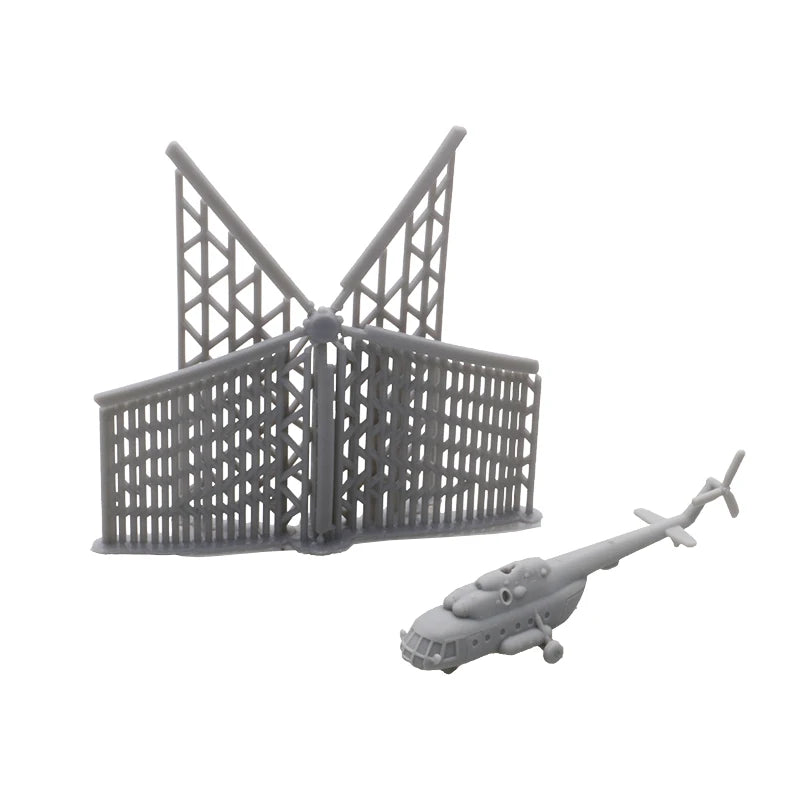 5Set 1/2000 700 400 350 Scale Russian Mi-17 Helicopter Model Resin Assembly Attack Plane Toys Battle Aircraft for DIY Collection