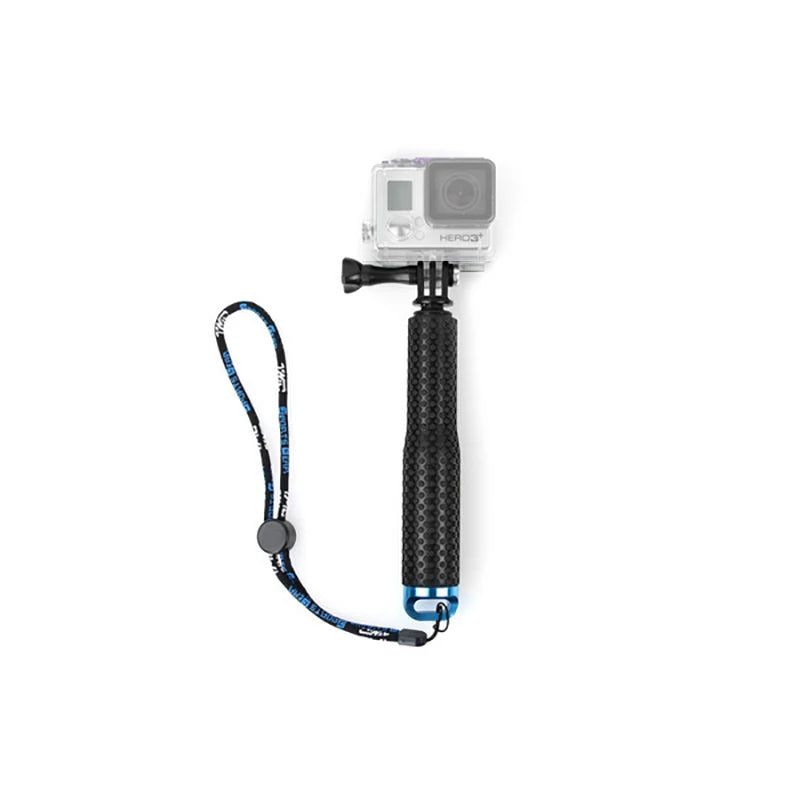 Selfie Stick 19-inch/48cm Short Extension Pole Retractable Portable Grip Compatible with GoPro Hero DJI Osmo Action and more