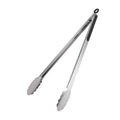 7-16Inch 430 SS BBQ Grilling Clip Tongs Kitchen Cooking Meat Salad Bread Spaghetti For Baking Camping Tools Barbecue Accessories