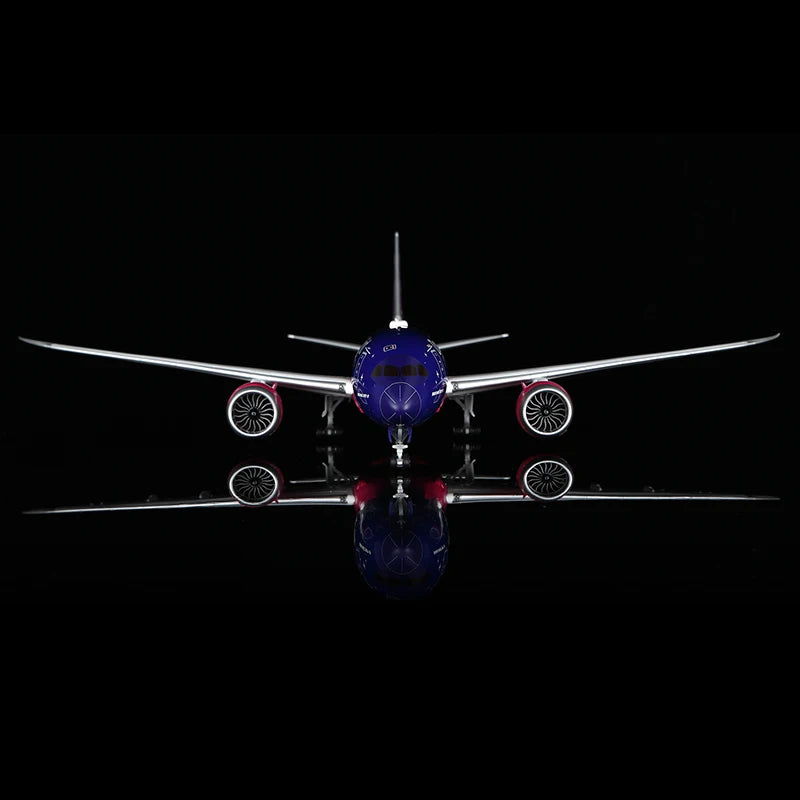 L2128 Alloy Collectible Plane Gift SQ Wings 1:200 Boeing Company B787-9 "House Color" Diecast Aircraft Jet Model N1015B