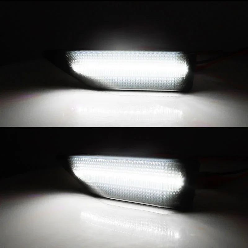 Car LED Front Bumper Side Marker Turn Signal Lights For Honda Pilot 2006 2007 2008 Parking/Driving Lights Fender Flare Lamps 12V