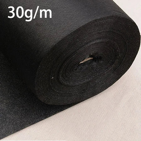 5 meters/lot (5.4 yards)*1meter(1.09yard) Lightweight Non-Woven Fusible Interlining Fabric Apparel Sewing DIY Accessory 30g/m