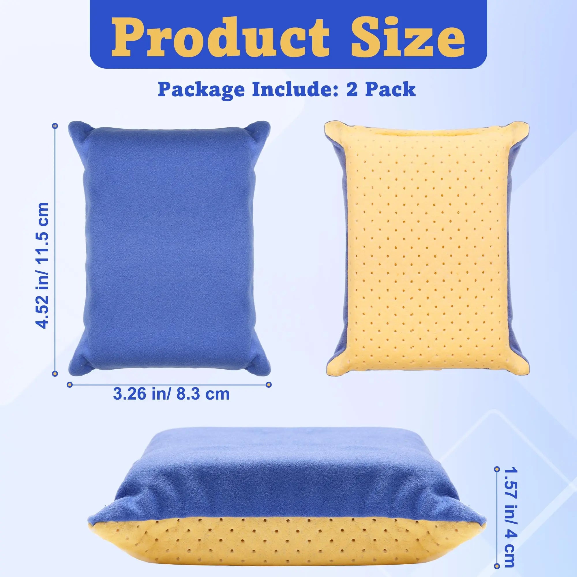 Large Size Super Absorbent Anti Fog Sponge,Car Window Defogger Sponge Windshield Cleaner,Glass Universal Cleaning Tool