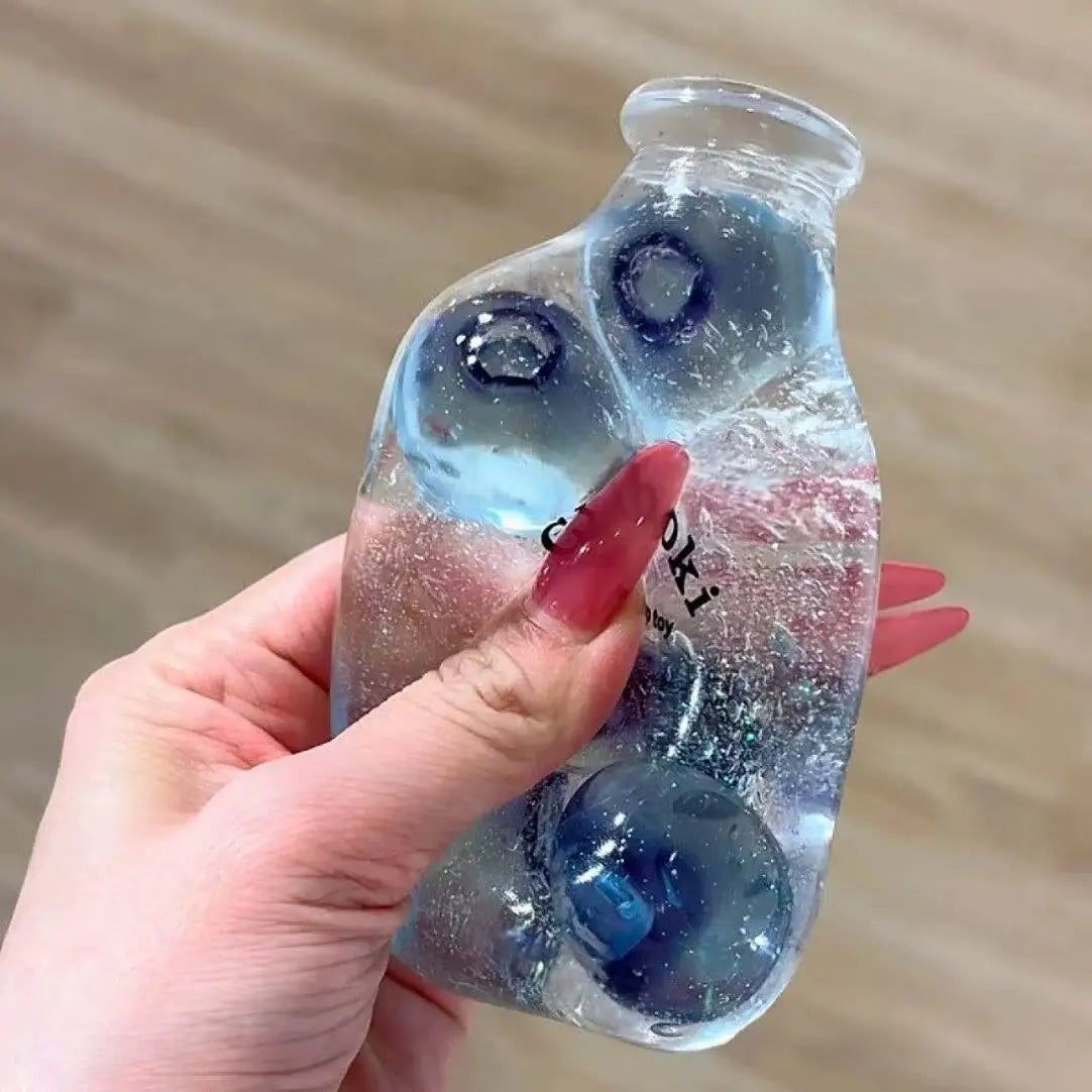 Toothpaste Stress Ball Shapeable Squishy Toy Non-Bounce Jam Vaseline Feel ASMR Fidget Toys for Kids & Adults Anti Stress Gifts