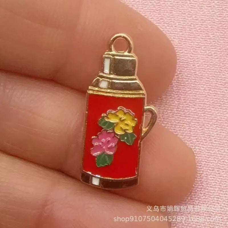 10pcs 20 oil dripping retro nostalgic bicycle sewing machine camera pendant DIY alloy jewelry accessories pendant