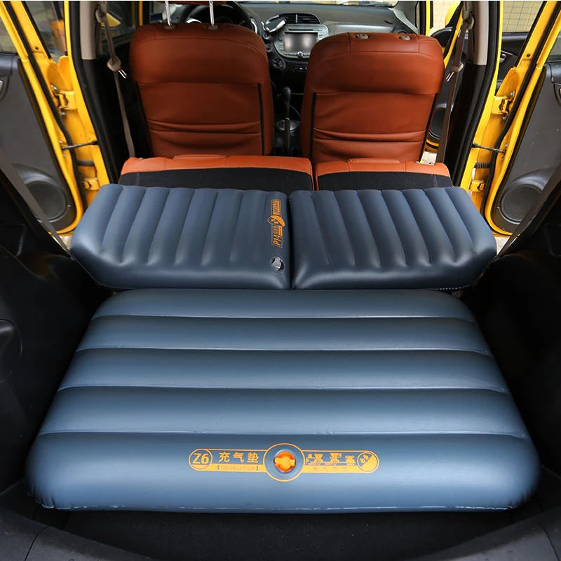 Car Inflatable Bed With Trunk Booster Cushion Artifact Rear Mattress Kids Sleeping Bed Travel High Speed Rail Aircraft Can Use