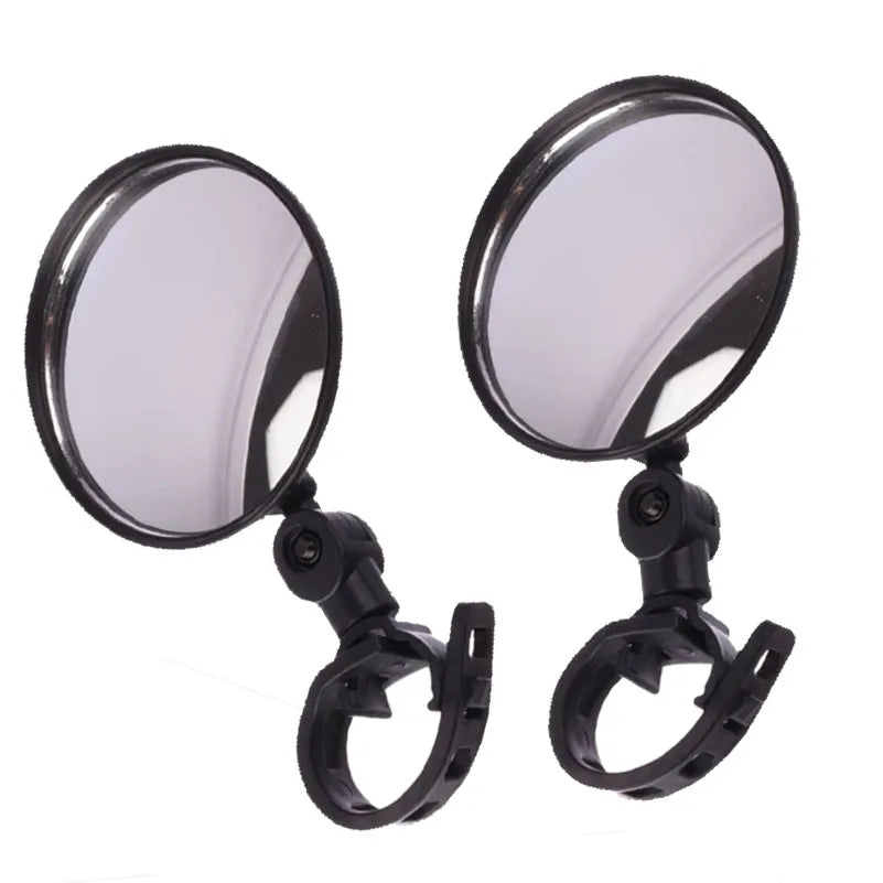 Monolithic bicycle rearview mirror 360 adjustable rotating high-quality bicycle handlebar easy to install rearview mirror