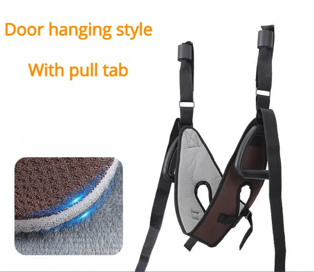 Cervical Traction Belt Strap Cervical Horizontal Bar Suspension Household Traction Belt Neck Suspension Neck Stretching Device