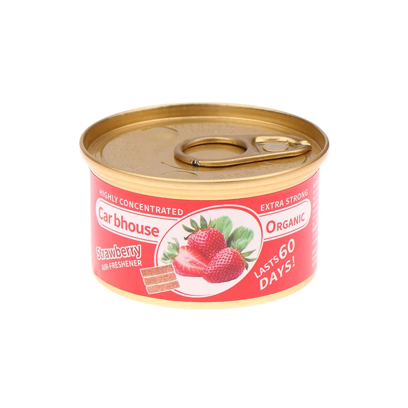 Car Aromatherapy Wooden Blocks Canned Shaped Deodorizing Fiber Air Freshener Auto Aromatherapy Car Interior Deodorant Supplies