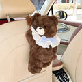 Car Tissue Box Hanging Creative Car Pumping Box Paper Towel Hanging Bag Cartoon