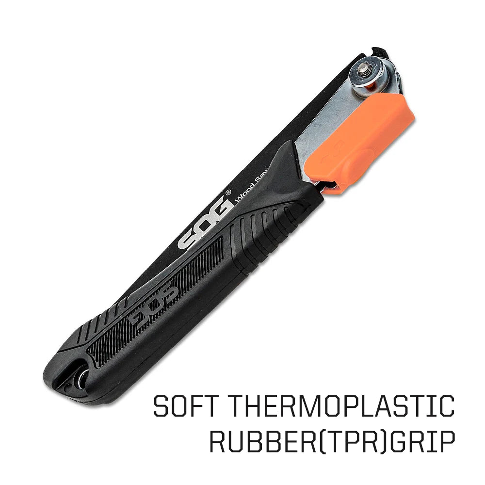 SOG Folding Saw Multifunctional Hand Tools Mini Foldable Home Garden Outdoor Camping Hunting Small Survival Multi-tool Wood Saw