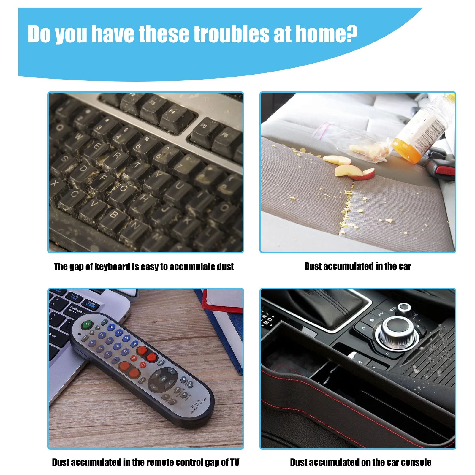 Car Accessories Reusable Interior Detail Car Cleaning Gel Car Interior Cleaner Cleaning Mud Auto Air Vent