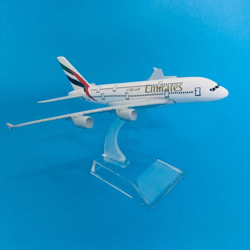 JASON TUTU United Arab Emirates Airline Airbus A380 1:400 Diecast Model  Aircraft Model Planel Airplane Collect Gifts