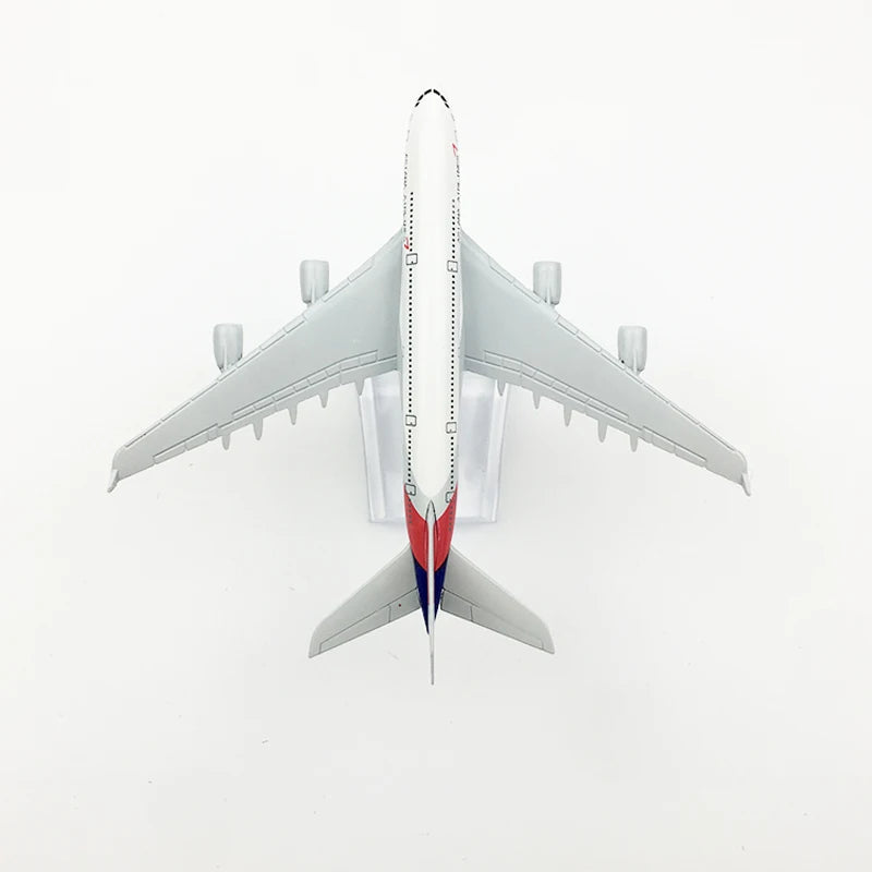 JASON TUTU 16cm Asiana Airlines Airbus A380 Plane Airplane Model Aircraft Model Diecast Metal 1/400 Scale Planes
