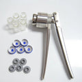 Stainless Steel Manual Crimper Vial Bottle Cap Sealer For 13/15/20mm Aluminum Plastic / кримпер Handheld Bottle Sealing Machine