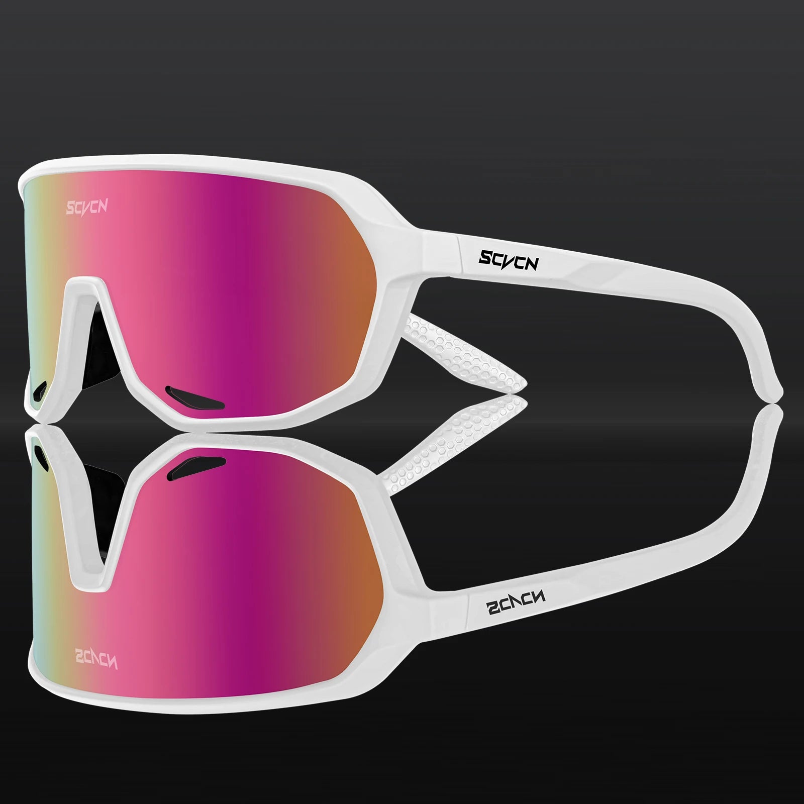 SCVCN HD Hiking Sunglasses Stylish Outdoor Sports Glasses for Cycling Running and Rock Climbing UV-Protective Driving Sunglasses