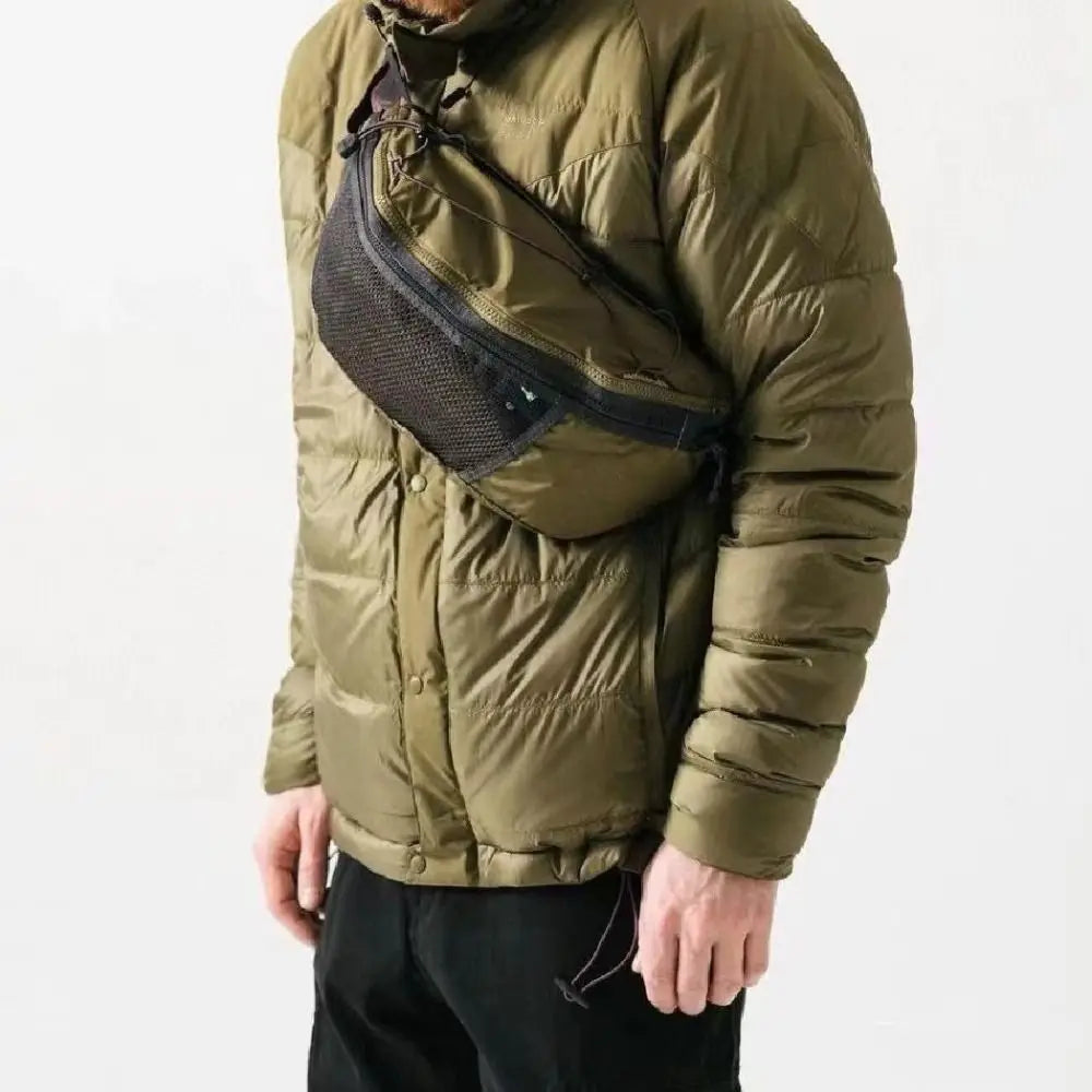 Casual Large Capacity Crossbody Bag Large Storage Stylish Design Fanny Pack Multifunctional Chest Bag Daily Matching