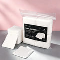Lint-Free Nail Wipes 200 Count, Thick Durable Nail Cleaner Pads for Gel Polish Residue & Nail Surface Cleansing Manicure Tools