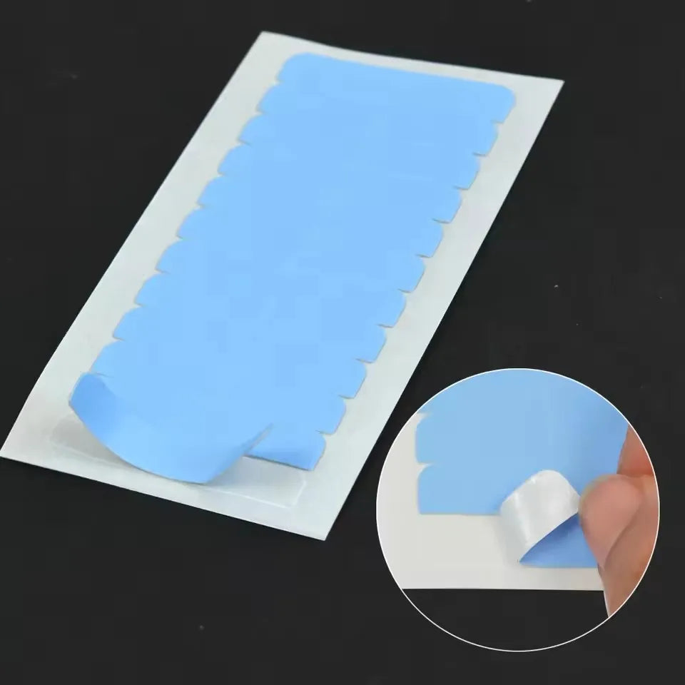 Double Sided Replacement Tape for Hair Extensions or Lace Front Wigs 5 /10/15Sheets 60/120/240 pcs Hair Extensions Adhesive Tape