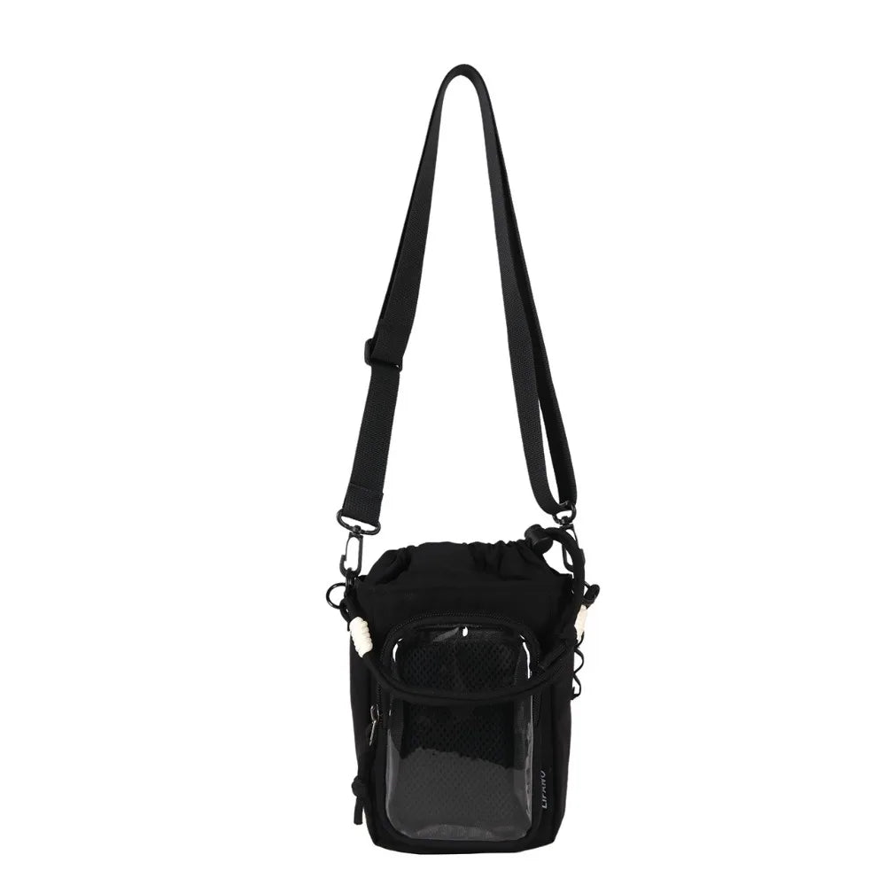 Portable Kettle Bag Storage Compartment with Doll Breathable Phone Pouch Large Capacity with Shoulder Straps Shoulder Bag Unisex