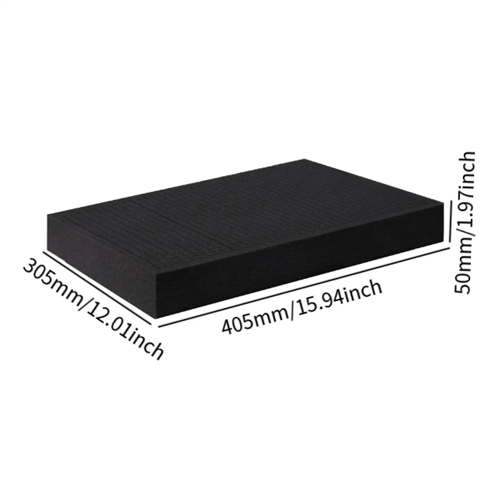 Pick and Pluck Foam Pad Packing Foam Pad Pre Cubed Protective Cushioning for Storage Drawer Crafting Toolbox Transport Camera