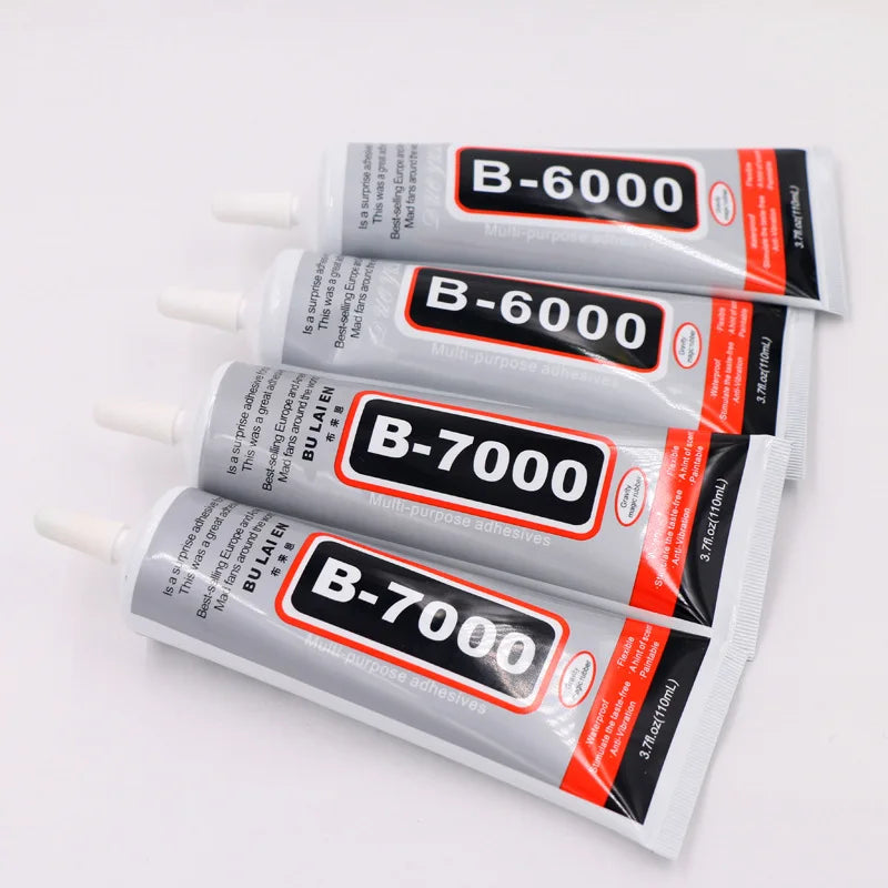 2pcs F6000 110ml Super Liquid Glue Make Crystal Jewelry Bond Contact Adhesive Leather Wood Metal Repair Phone Screen Glass Nail