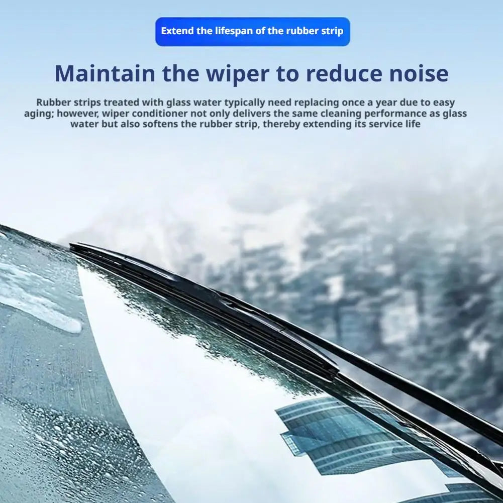 Car Windshield Cleaner Effervescent Tablets Solid Concentrated Washer Fluid For Auto Glass Oil Film Removal All Season