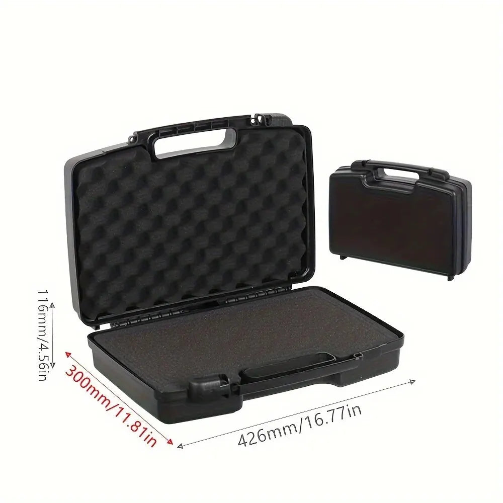 Multifunctional Hardware ToolBox Portable Plastic Instrument Case Notebook Protective Storage Box Outdoor Equipment Tool Case