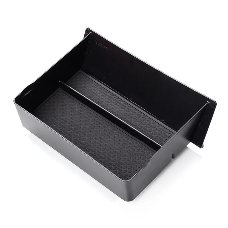Car Central Console Storage Box Cubby Drawer Organizer For Tesla Model S/X Left-hand Drive