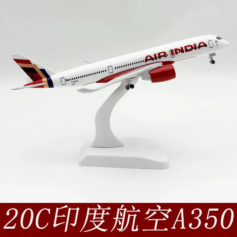 Airplane Model 20CM Metal Diecast Alloy Airlines a350/B787/a330 Airways For Friend Children Toddler Boy Toys Collection
