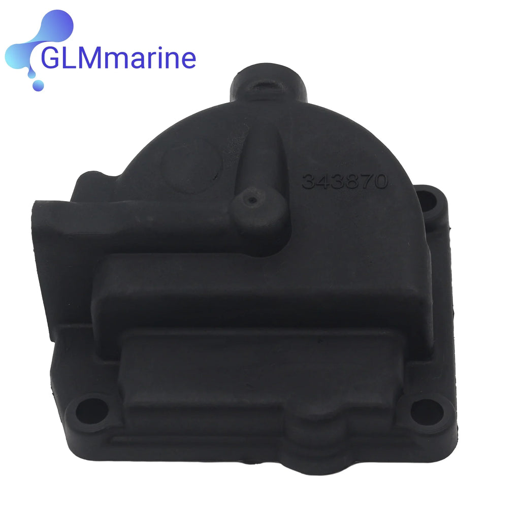 Carburetor Float Chamber Carbon Bowls 433000 For Evinrude Johnson 90 100 105 115 135 150 175HP Engines 343870