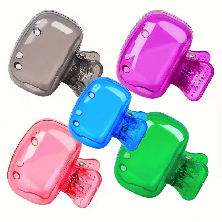 Household Toothbrush Storage Clip - Portable Travel Toothbrush Dust Protective Cap - Storage Box Portable Toothbrush Head