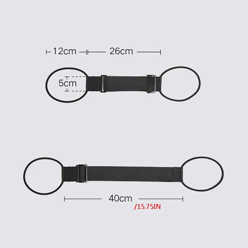 Elastic Adjustable Luggage Bungee Strap Multi Color Antislip Security Belt Portable Carry On Baggage Fixing Belt Travel Suitcase